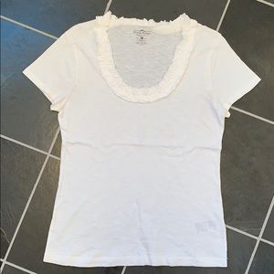 Tommy Hilfiger white top size L